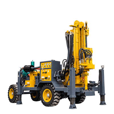 HQZ-160L Wheel Pneumatic Drill Rig